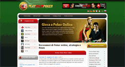 Desktop Screenshot of it.playsolidpoker.com